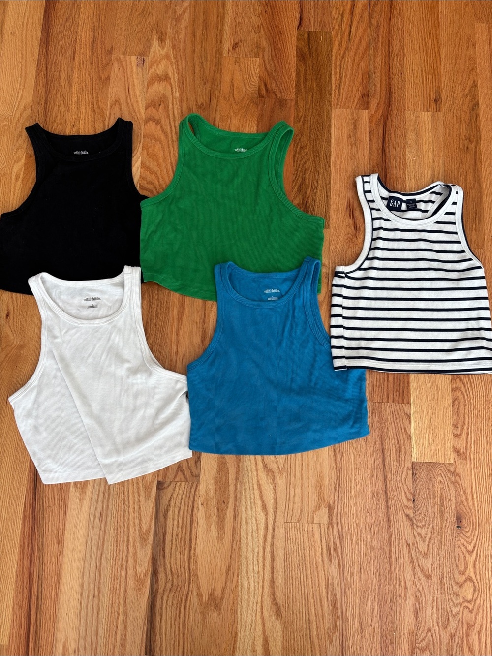 Crop Tank Top Bundle of 5